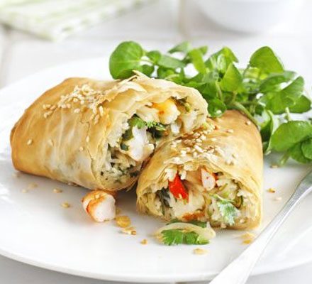 https://www.pontalo.net - Prawn filo wraps