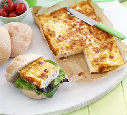 https://www.pontalo.net - Quiche Lorraine frittata