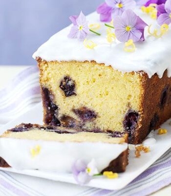 https://www.pontalo.net - Lemon & blueberry loaf cake