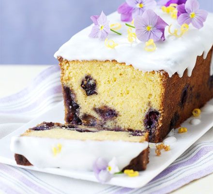 https://www.pontalo.net - Lemon & blueberry loaf cake