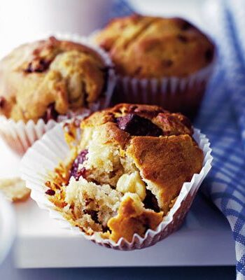 https://www.pontalo.net - Choc-cherry muffins