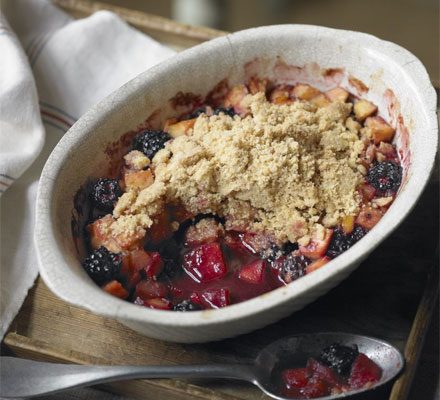 https://www.pontalo.net - Apple & blackberry crumble