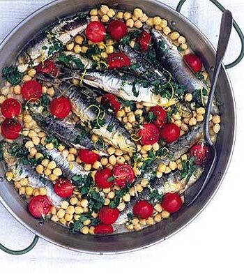 https://www.pontalo.net - Sardines with chickpeas