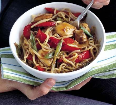 https://www.pontalo.net - Quick chicken noodles