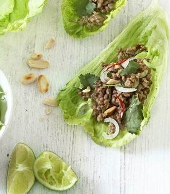 https://www.pontalo.net - Spicy mince & lettuce cups