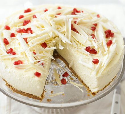 https://www.pontalo.net - White chocolate & ricotta cheesecake