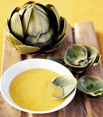 https://www.pontalo.net - Artichokes with Parmesan butter sauce