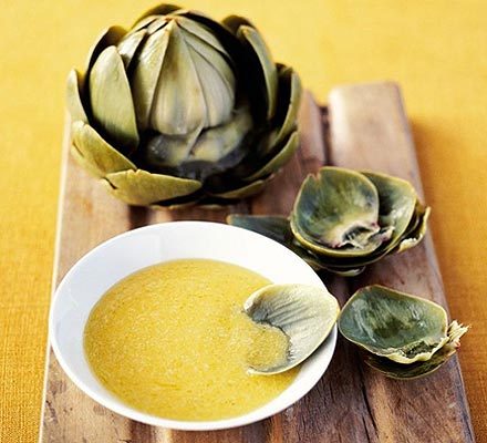 https://www.pontalo.net - Artichokes with Parmesan butter sauce