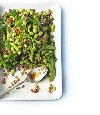 https://www.pontalo.net - Puy lentil salad with soy beans