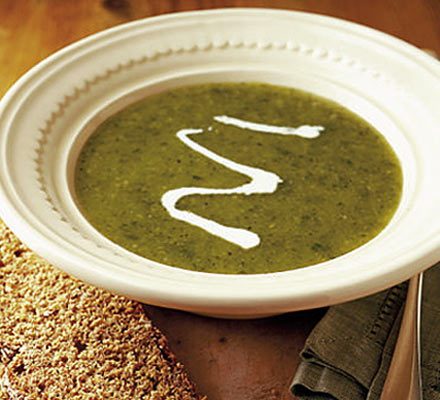 https://www.pontalo.net - Chilled minty courgette soup