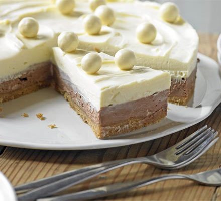 https://www.pontalo.net - Malt chocolate cheesecake