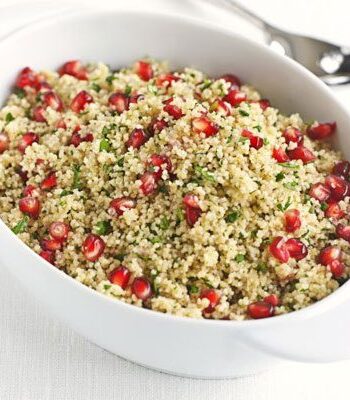 https://www.pontalo.net - Herby couscous with citrus & pomegranate dressing