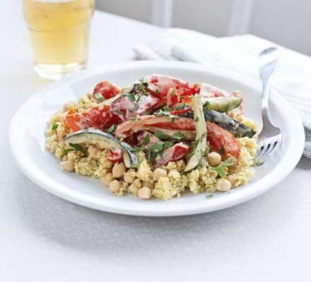 https://www.pontalo.net - Roasted vegetable couscous with mascarpone