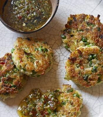 https://www.pontalo.net - Crab cakes with sweet chilli & ginger dipping sauce