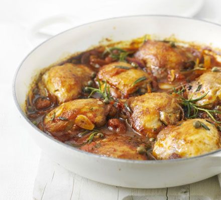 https://www.pontalo.net - Rosemary chicken with tomato sauce