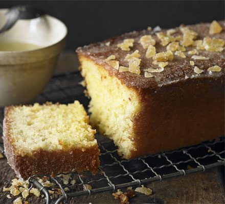 https://www.pontalo.net - Lime & ginger drizzle cake