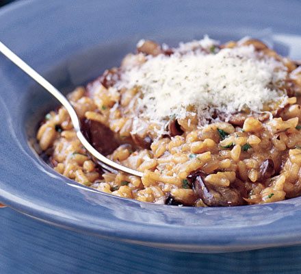 https://www.pontalo.net - Mushroom risotto