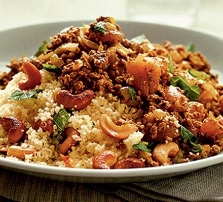 https://www.pontalo.net - Spiced mince with couscous