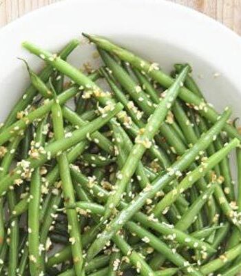 https://www.pontalo.net - Sesame & ginger green beans