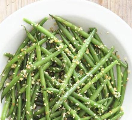 https://www.pontalo.net - Sesame & ginger green beans