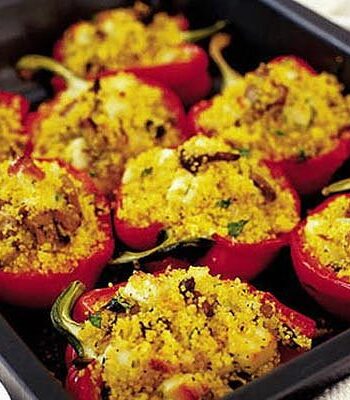 https://www.pontalo.net - Halloumi stuffed peppers