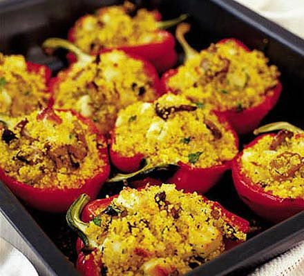 https://www.pontalo.net - Halloumi stuffed peppers