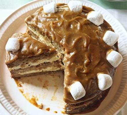 https://www.pontalo.net - Banoffee marshmallow cake