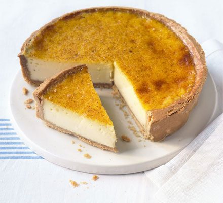 https://www.pontalo.net - Custard tart with nutmeg pastry