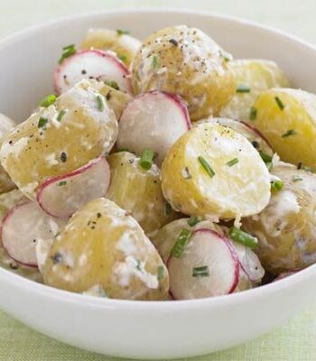 https://www.pontalo.net - Jersey Royal salad with horseradish cream