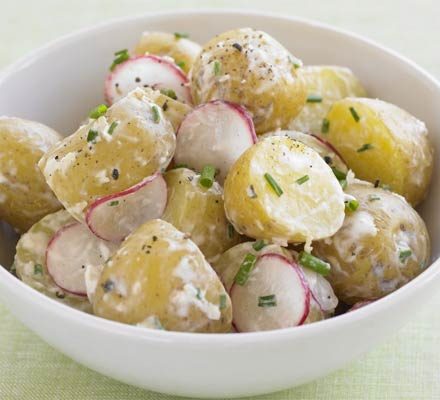 https://www.pontalo.net - Jersey Royal salad with horseradish cream