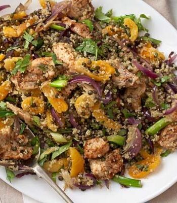 https://www.pontalo.net - Spicy Cajun chicken quinoa