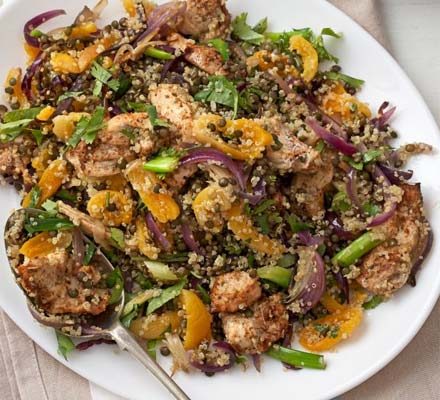 https://www.pontalo.net - Spicy Cajun chicken quinoa