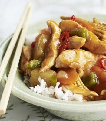 https://www.pontalo.net - Sweet & sour chicken & veg