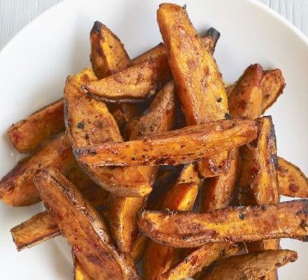 https://www.pontalo.net - Harissa sweet potato wedges