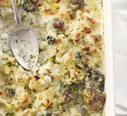 https://www.pontalo.net - Broccoli & cauliflower cheese