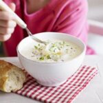 https://www.pontalo.net - Silky celeriac soup with smoked haddock