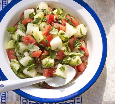 https://www.pontalo.net - Tomato & melon salad