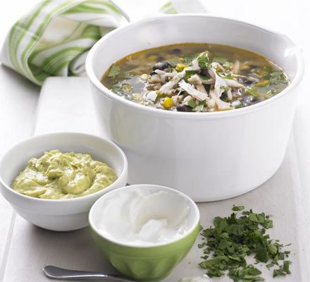 https://www.pontalo.net - Mexican chicken & wild rice soup