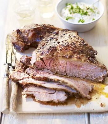 https://www.pontalo.net - Moroccan-style barbecued leg of lamb