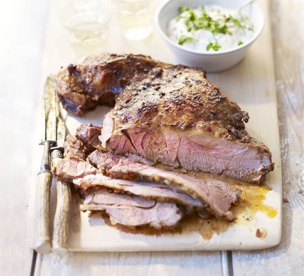 https://www.pontalo.net - Moroccan-style barbecued leg of lamb