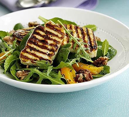 https://www.pontalo.net - Halloumi salad with orange & mint