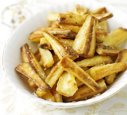 https://www.pontalo.net - Crisp honey mustard parsnips