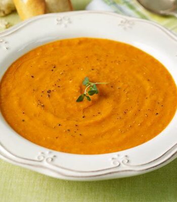 https://www.pontalo.net - Roasted tomato & mascarpone soup