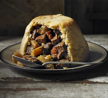 https://www.pontalo.net - Beef & ale suet pudding