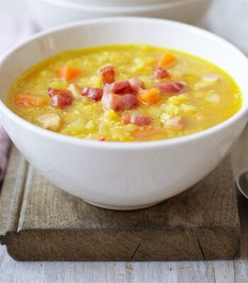 https://www.pontalo.net - Lentil & bacon soup