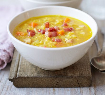 https://www.pontalo.net - Lentil & bacon soup