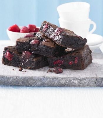 https://www.pontalo.net - Best ever chocolate raspberry brownies