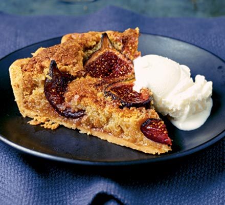 https://www.pontalo.net - Honey roasted fig & almond tart