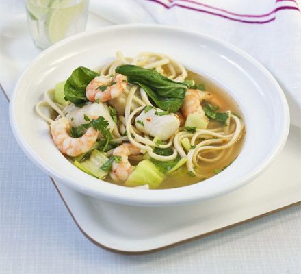 https://www.pontalo.net - Thai-style fish broth with greens