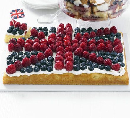 https://www.pontalo.net - Fruity flag traybake